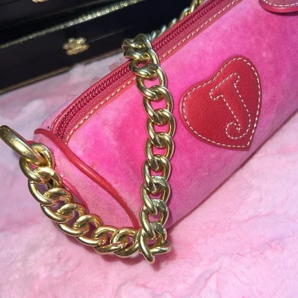HTF✨Hot Pink Juicy Couture Mini Barrel 🎀✨ - Picture 4 of 13